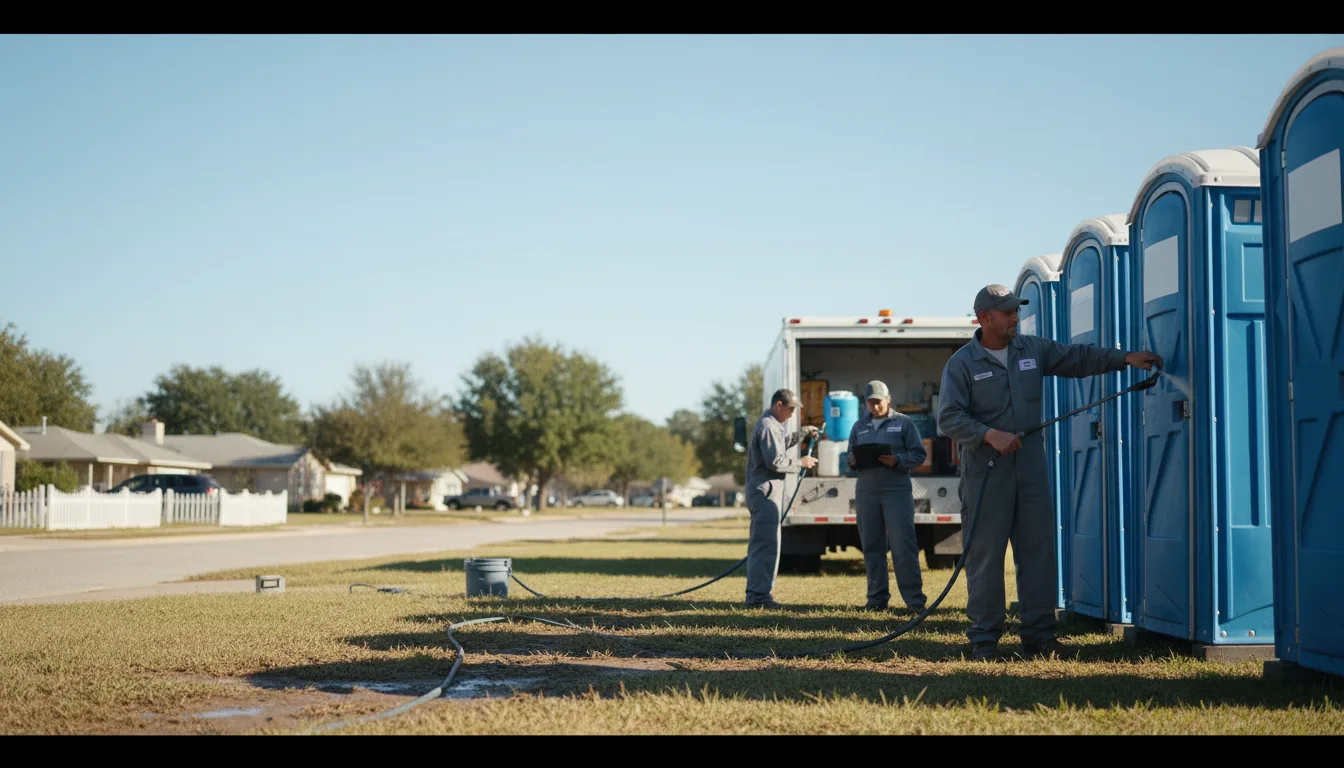 Long-Term Portable Toilet Rental in Girard, GA near me